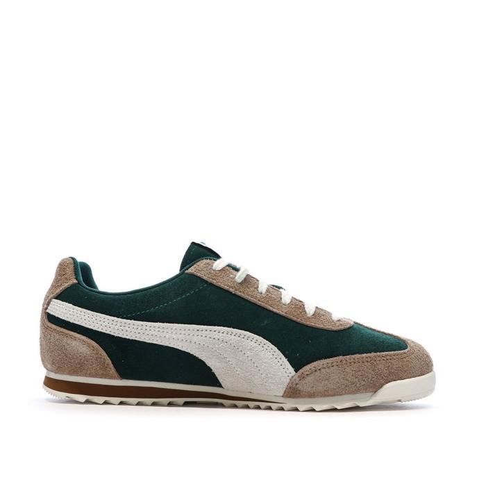 Baskets Beiges/Vertes Homme Puma Arizona