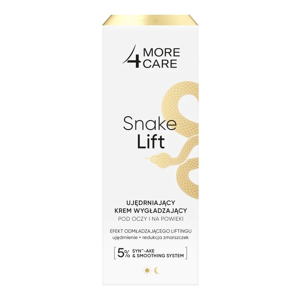 More4Care Snake Lift Ujędrniający krem Wygładzający pod oczy i na Powieki