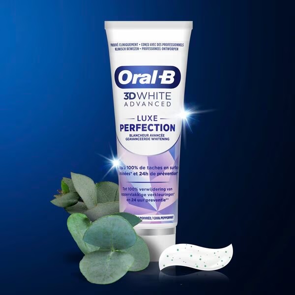 „Oral-B 3D White Advanced Luxe Perfection“ dantų pasta, 75 ml