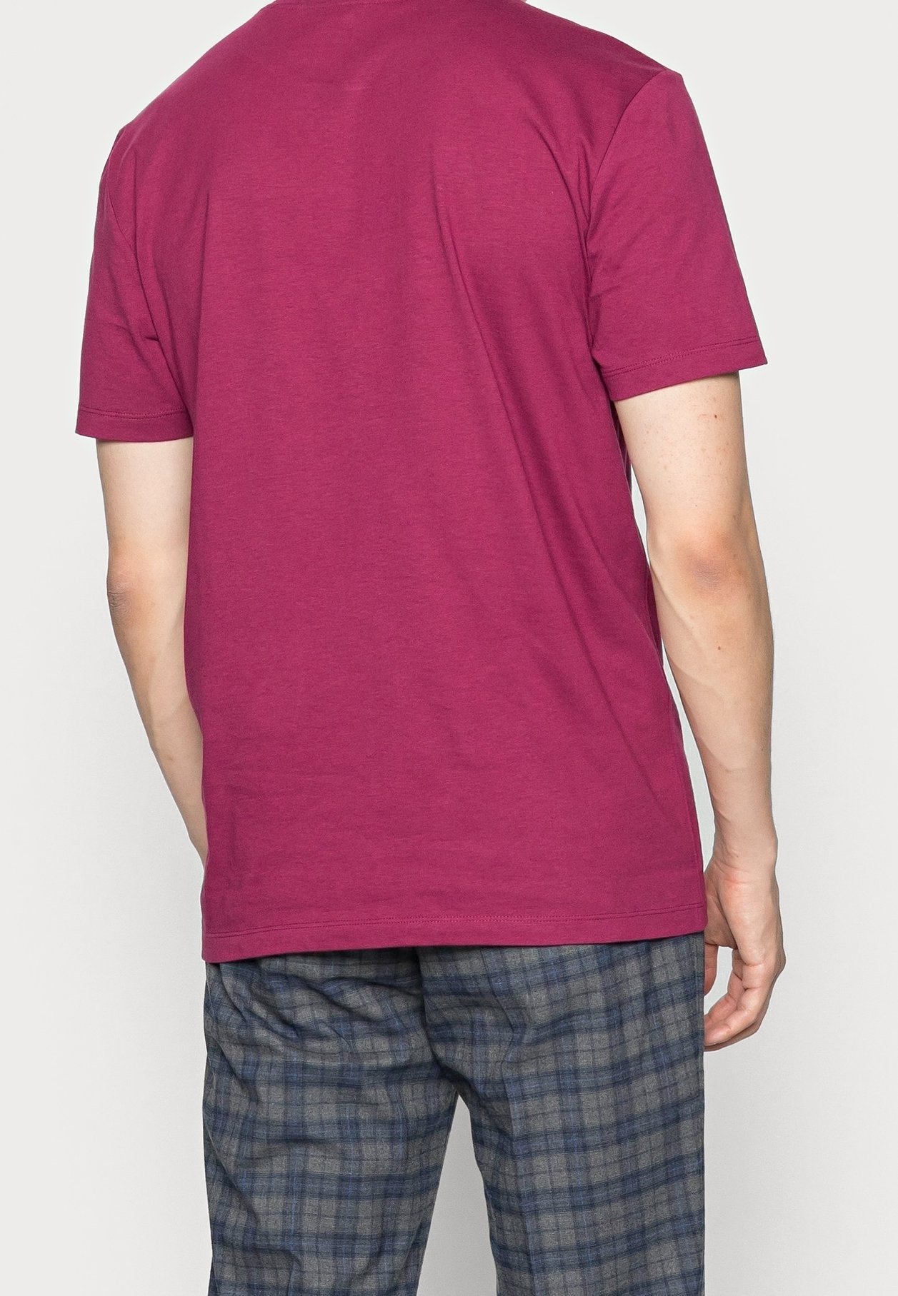 Marc O'Polo T-shirt met print - donkerrood