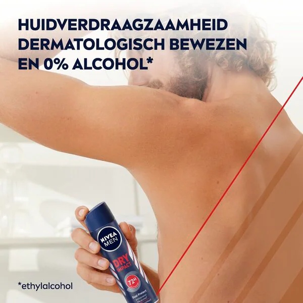 NIVEA Men Dry Impact антиперспирант спреј 150 мл