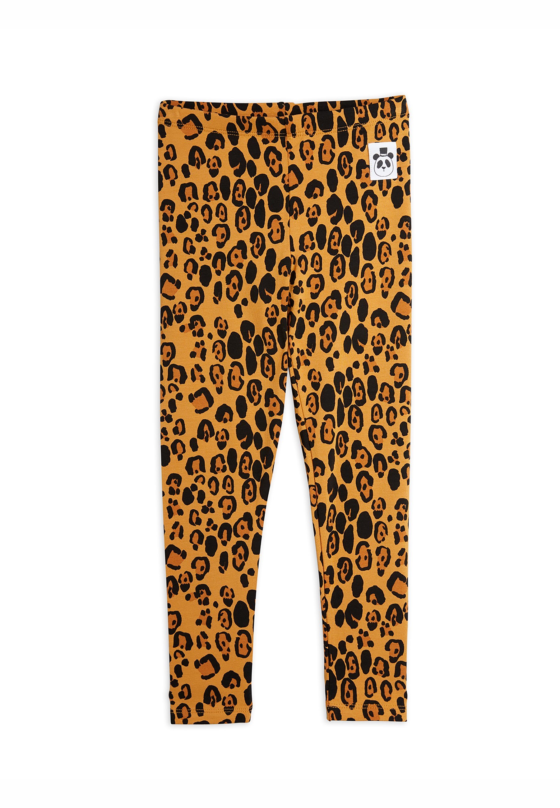 Mini Rodini BASIC LEOPARD UNISEX - Retuusid - Püksid - beežid