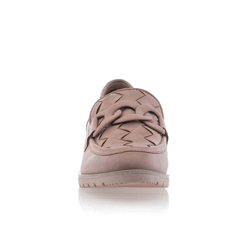 Rosa Damen-Loafer/Bootsschuhe