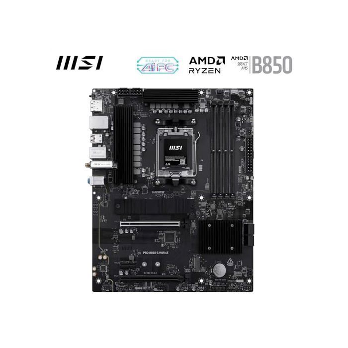 Carte mère ATX - MSI - PRO B850-S WIFI6E - AMD Ryzen - DDR5 - PCIe 4.0 - Wi-Fi 6E