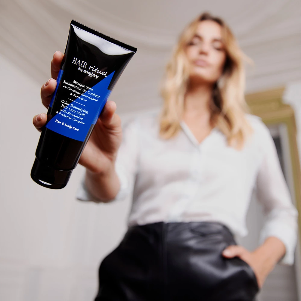 Mască de îngrijire a părului pentru înfrumusețarea culorii 200 ml - Sisley