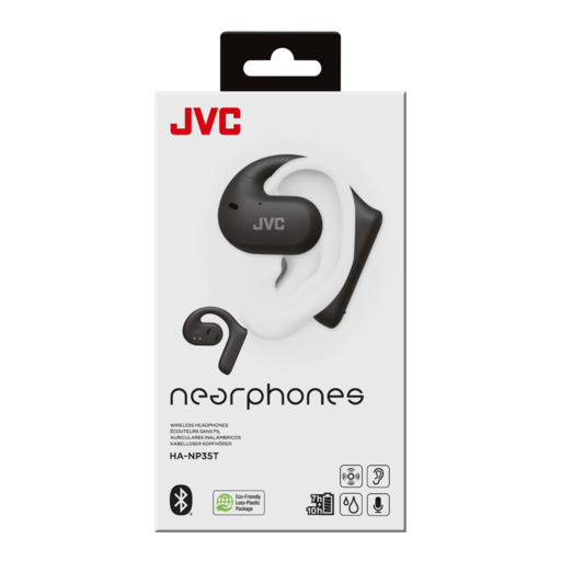 JVC HA-NP35T-BU Offene Bluetooth True Wireless Kopfhörer