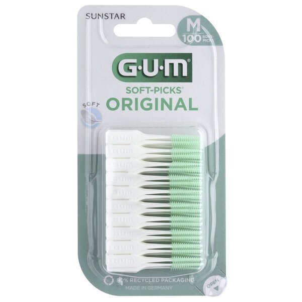 GUM Soft-Picks Original Interdentale Tandenstokers<br>mt M, 100 kosov