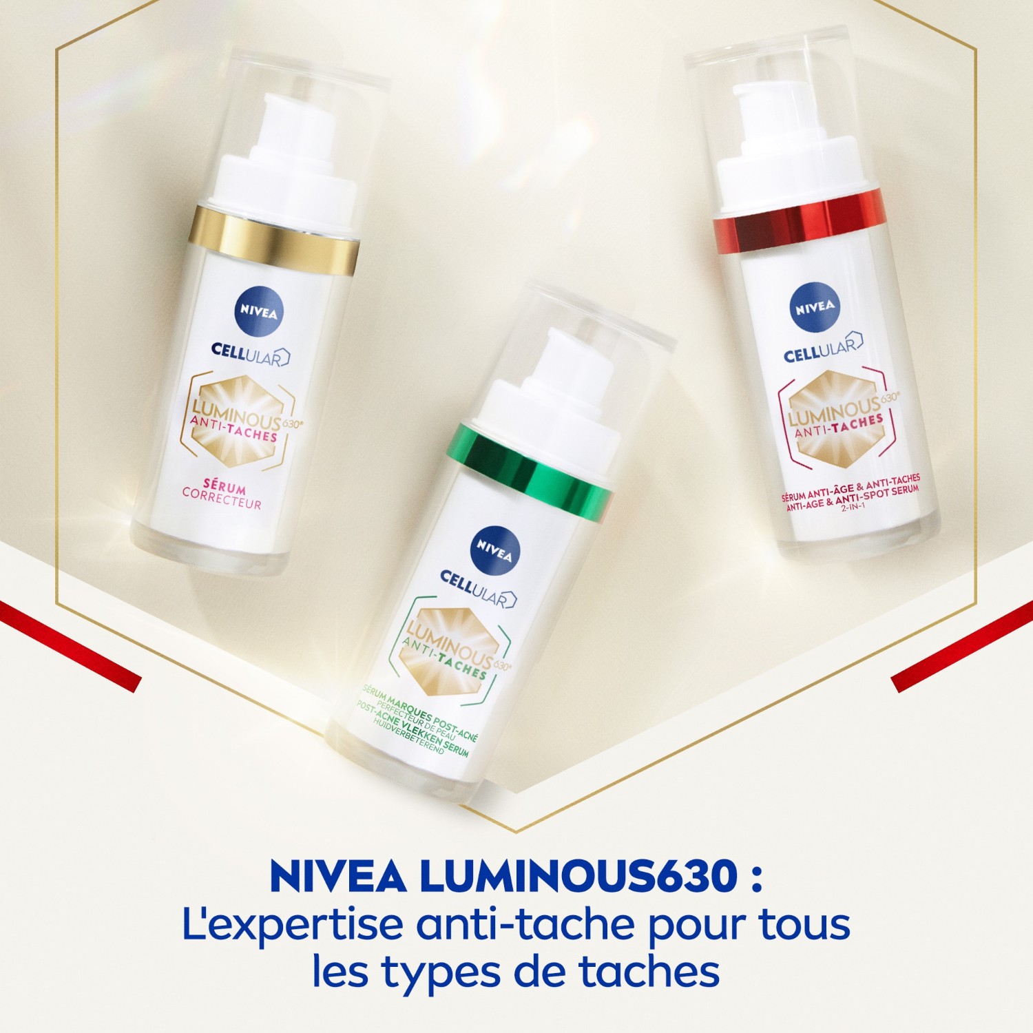 NIVEA Sérum Soin visage Correcteur Anti-taches Teint unifié