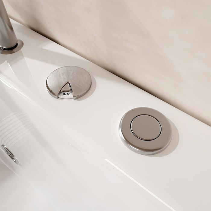 Spa de interior HOME DELUXE 'NOOR' con función de calefacción y masaje, ducha de mano incluida | Spa de interior