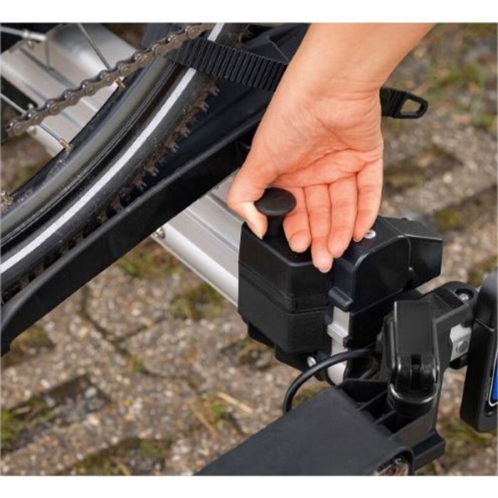 LAS SD260 bike rack for 2 bikes, specially designed for van swing doors - LAS