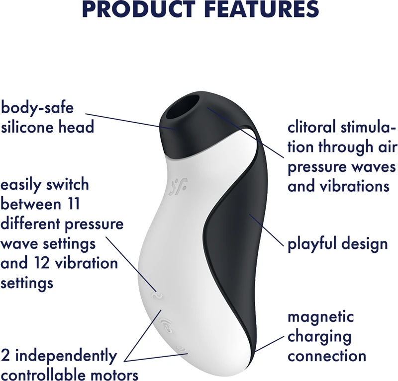„Satisfyer Orca“ klitorio stimuliatorius