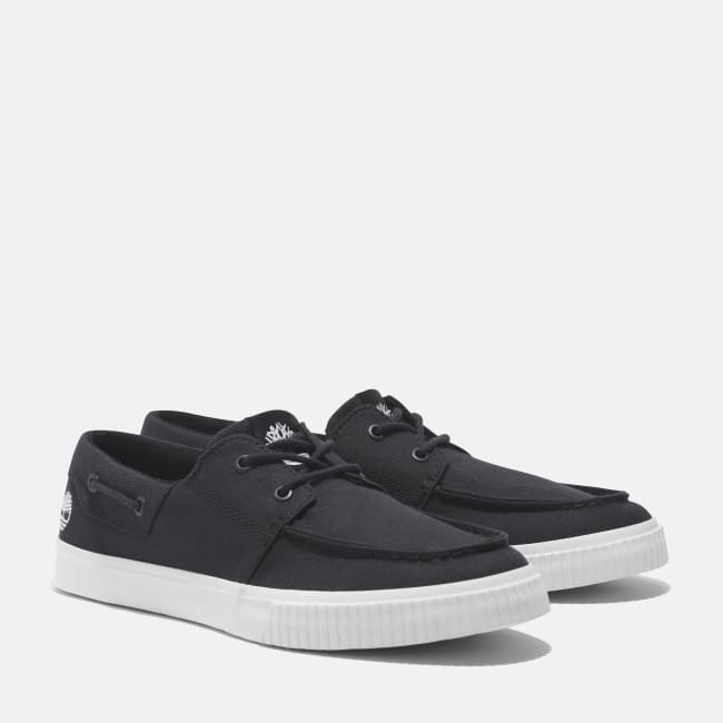 Sneaker Bassa Stringata da Uomo in colore nero