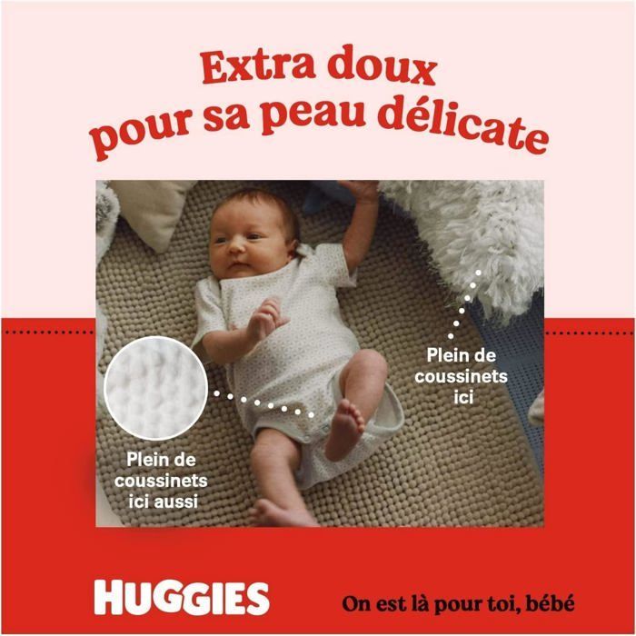 Babyluiers maat 1 (2-5 kg), 4 pakken van 40 luiers, kleurloos, ultra-absorberend, bescherming voor de gevoelige huid.