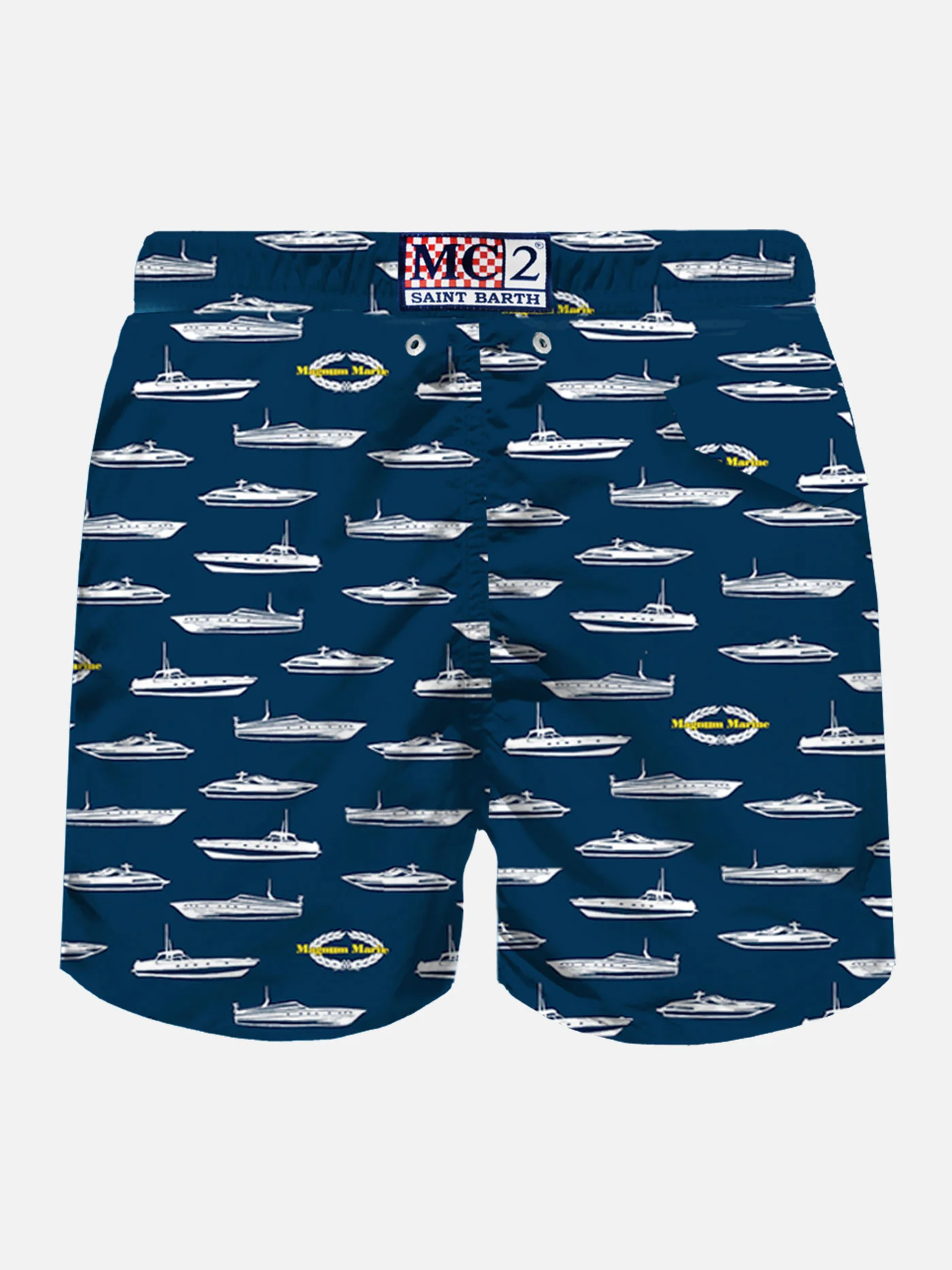 Costume da bagno da uomo in tessuto leggero con stampa Magnum Marine |