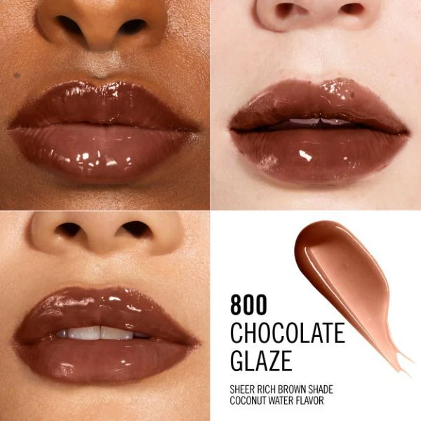 Rimmel Thrill Seeker Glassy Gloss ajakrúzs 800 Csokoládé máz 10 ml