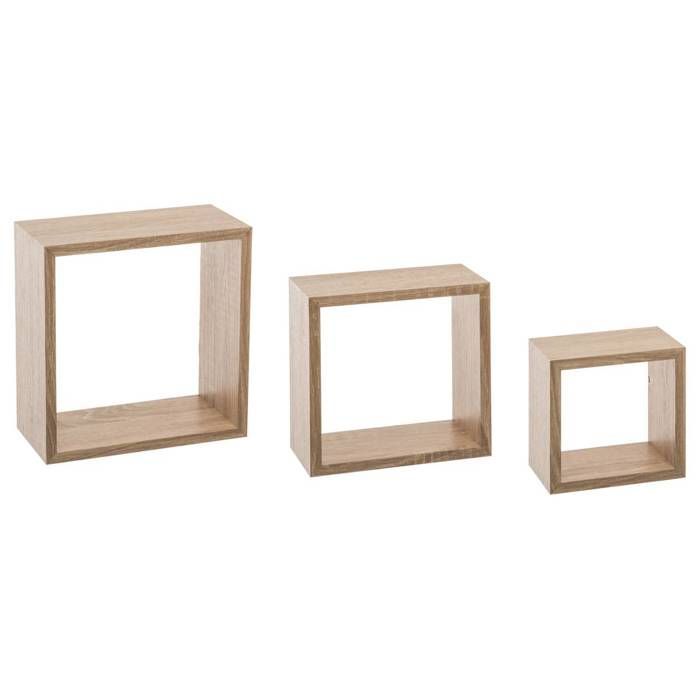 estantes de pared cúbicos pequeños 