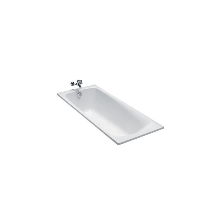 Jacob Delafon E6115-00 Brive Bañera rectangular 170x75 cm blanco