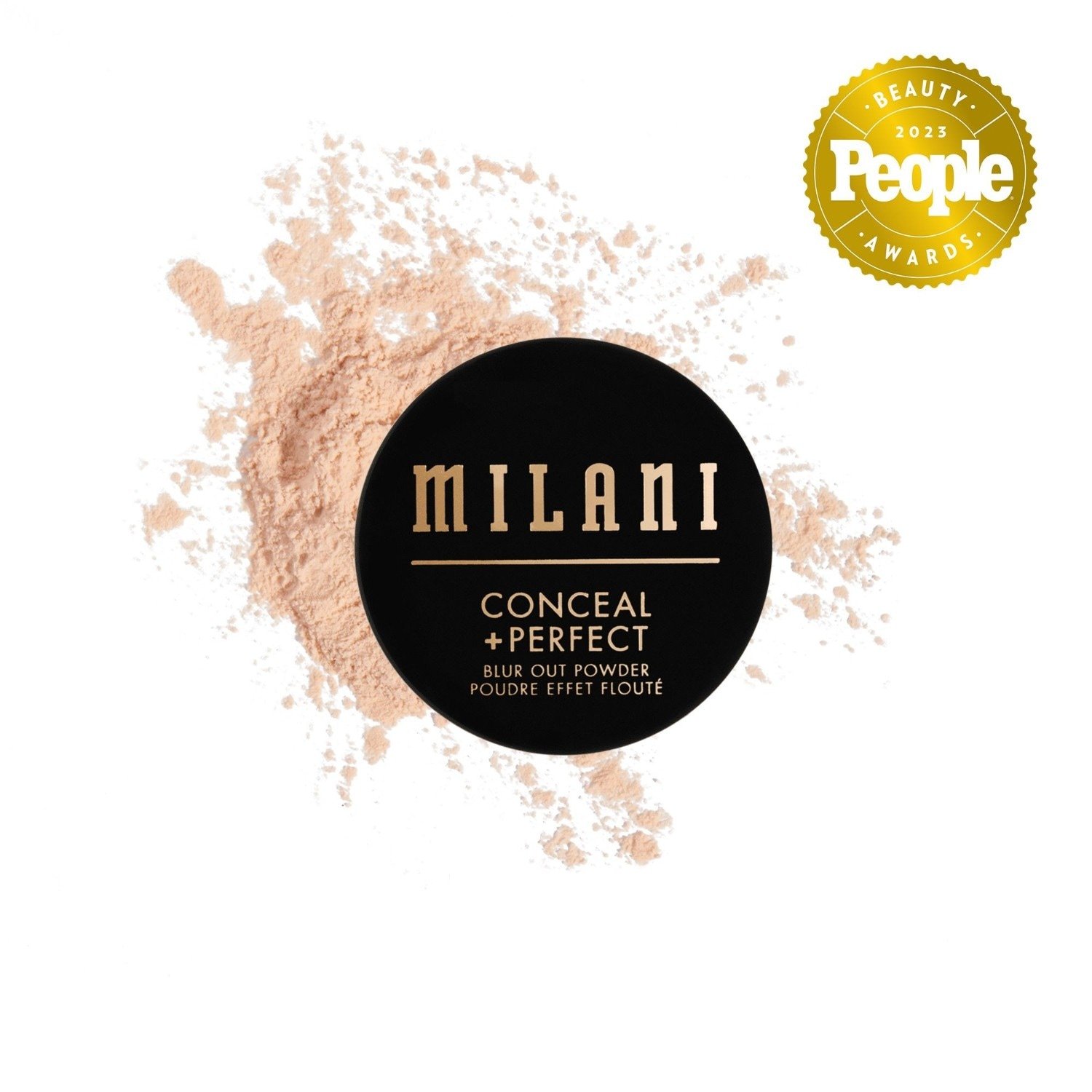 „Milani“ pudros maskuoklis + tobulai išblukinanti pudra – 5 g