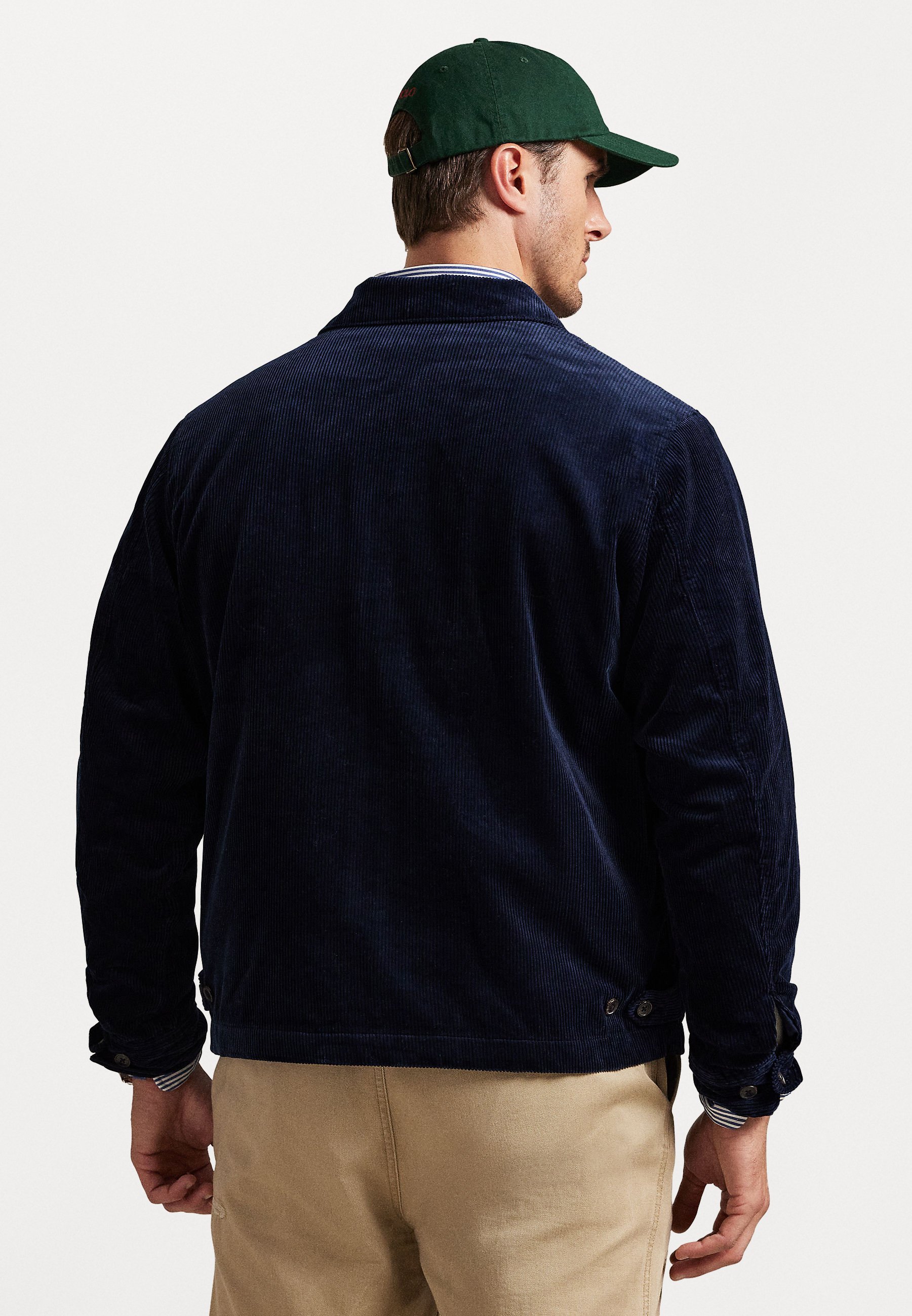 THE WYNTON CORDUROY JACKET - Lehká bunda - black/white/grey