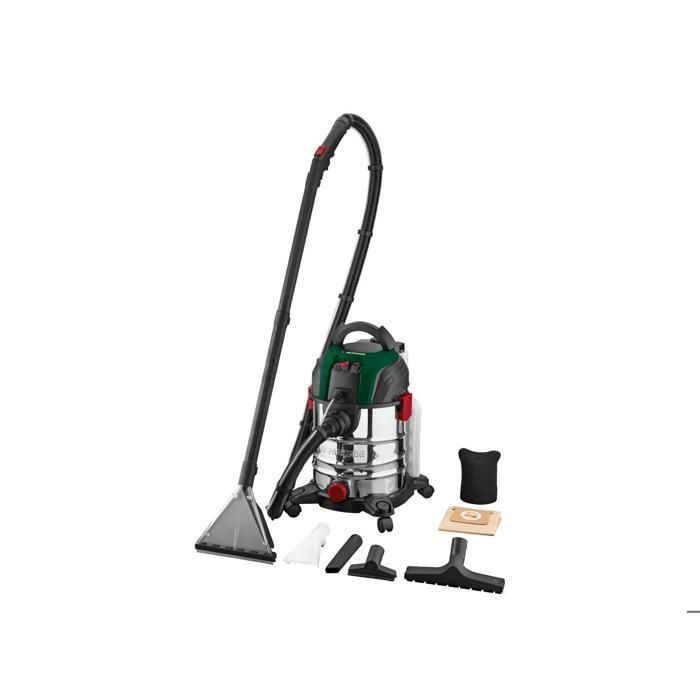 Aspiradora para alfombras en seco y húmedo - PARKSIDE - PWS20 - 20 L - Pulverización/Aspiración - 250 Air Watts
