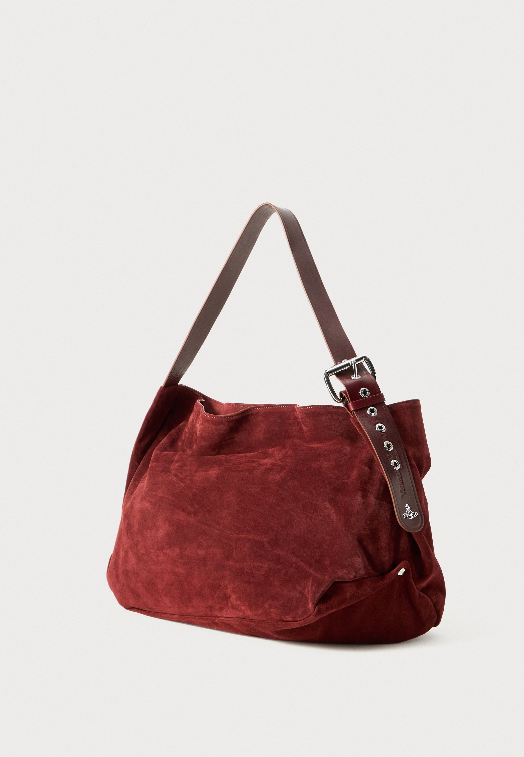 Vivienne Westwood MAXIME LARGE SHOULDER BAG UNISEX - Kabelka - bordová