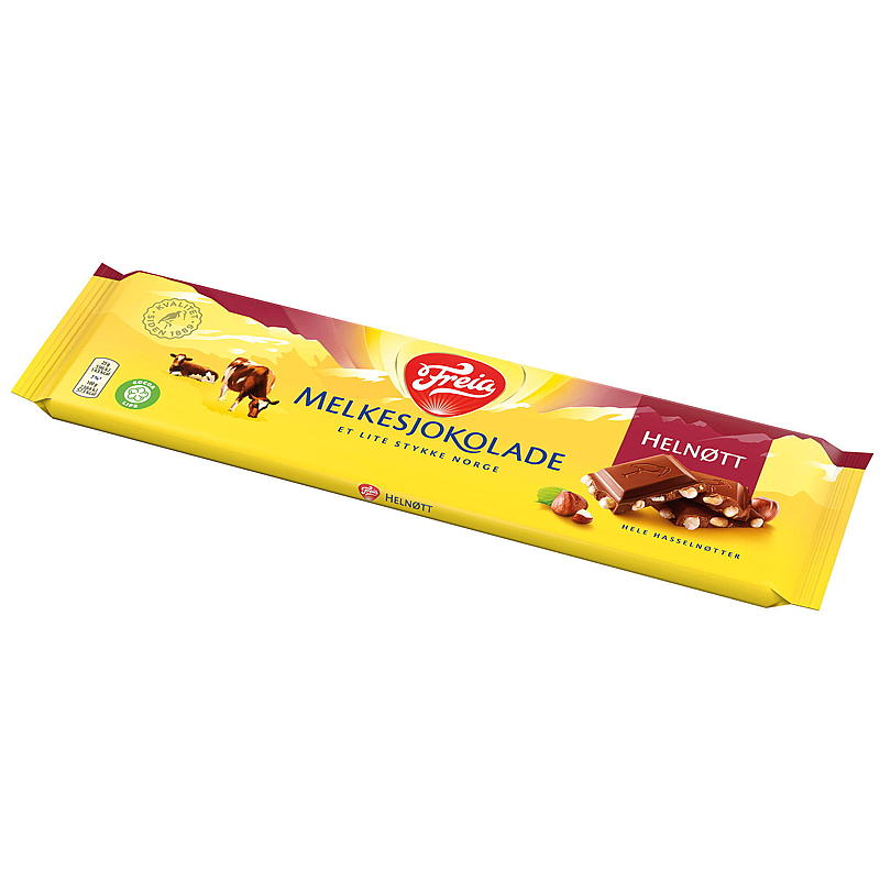 Freia Mjölkchoklad Hela Nötter 200 g Freia
