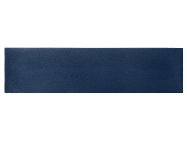 Panel tapicerowany prostokątny 60x15 cm niebieski