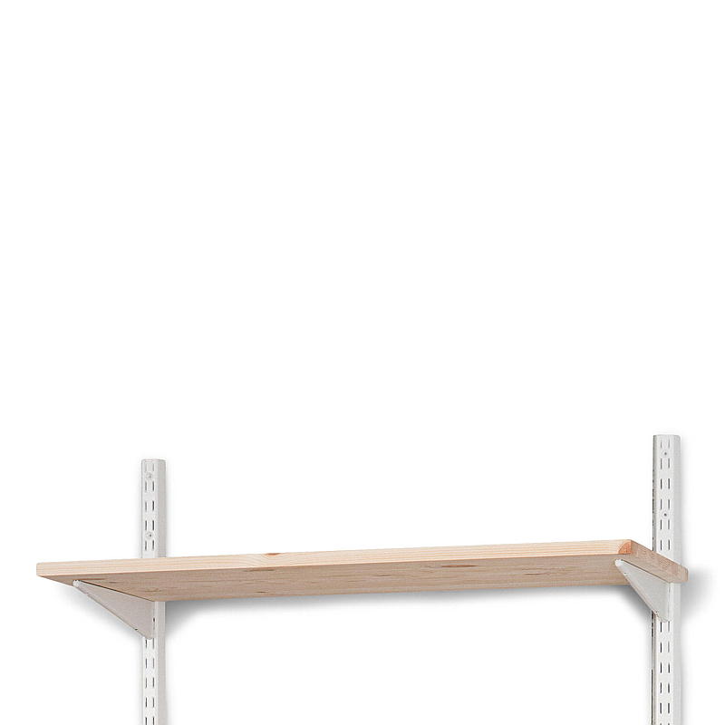 Arbeidsveggskinne hvitlakkert, 50 cm
