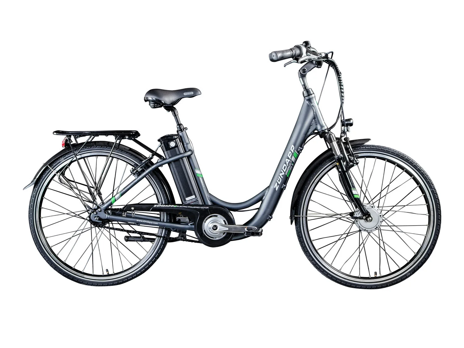 Zündapp E-Bike City Green 3.7, 26 eller 28 Zoll