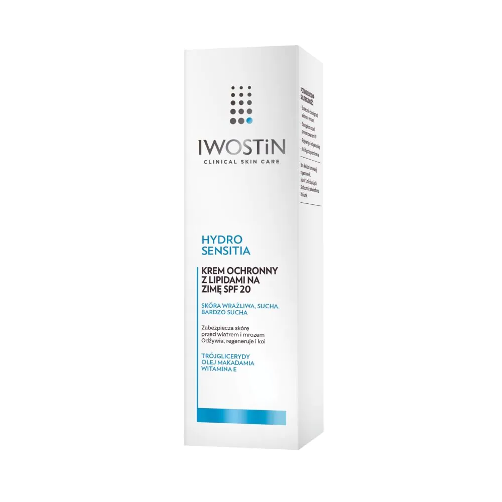 Iwostin Hydro Sensitia Krem ochronny z lipidami na zimę SPF 20