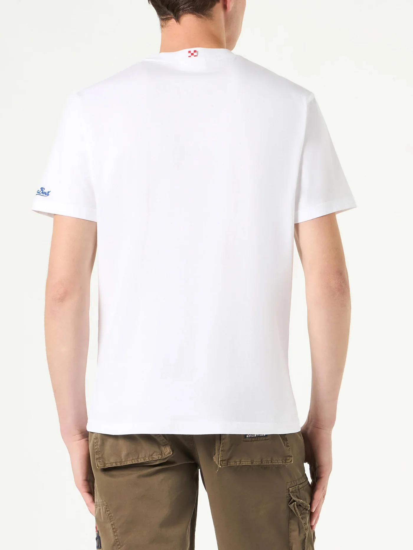 Heren katoenen T-shirt met Estathé-print | ESTATHE® SPEC EDITION