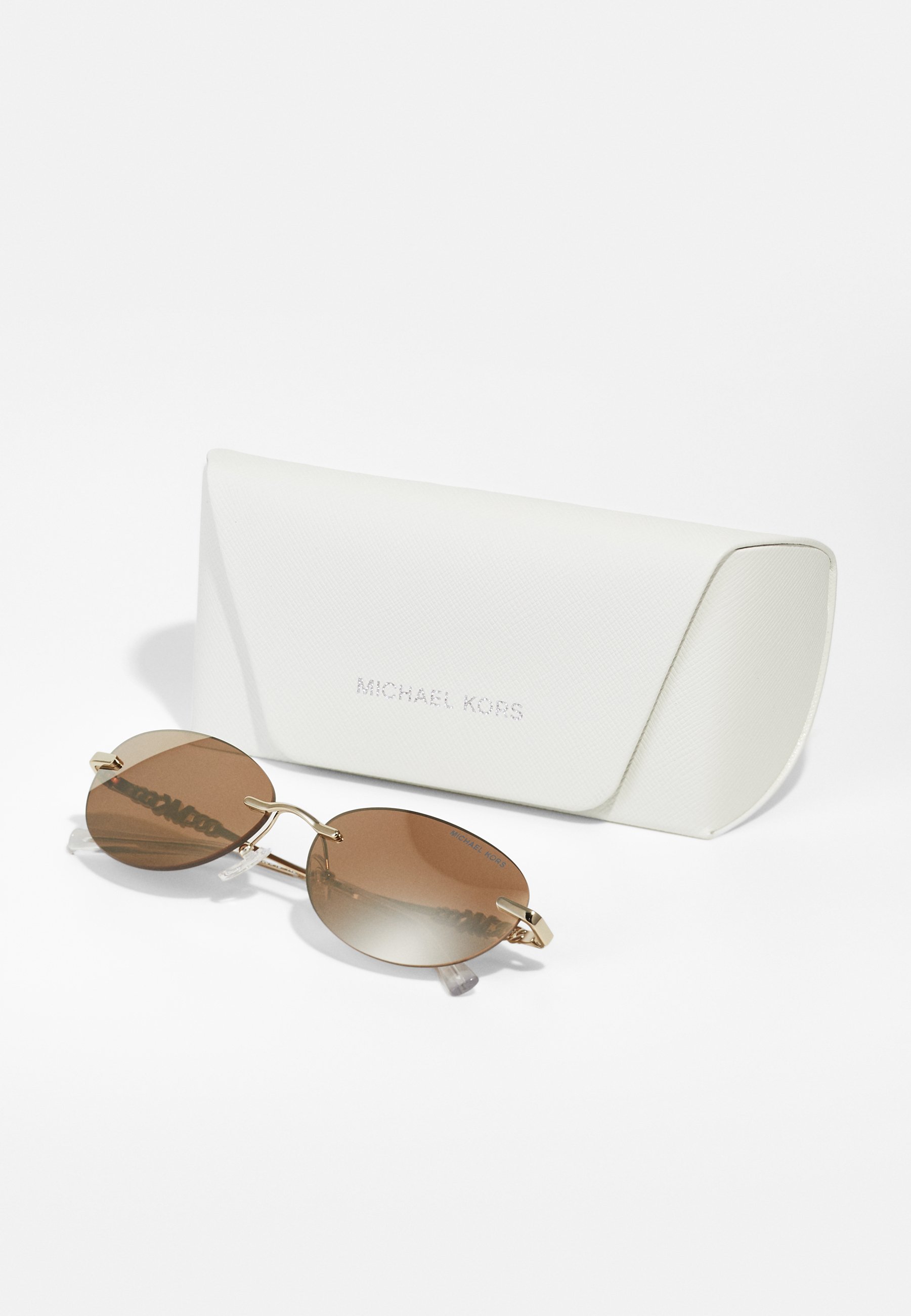 Michael Kors MANCHESTER - Zonnebril - bruin