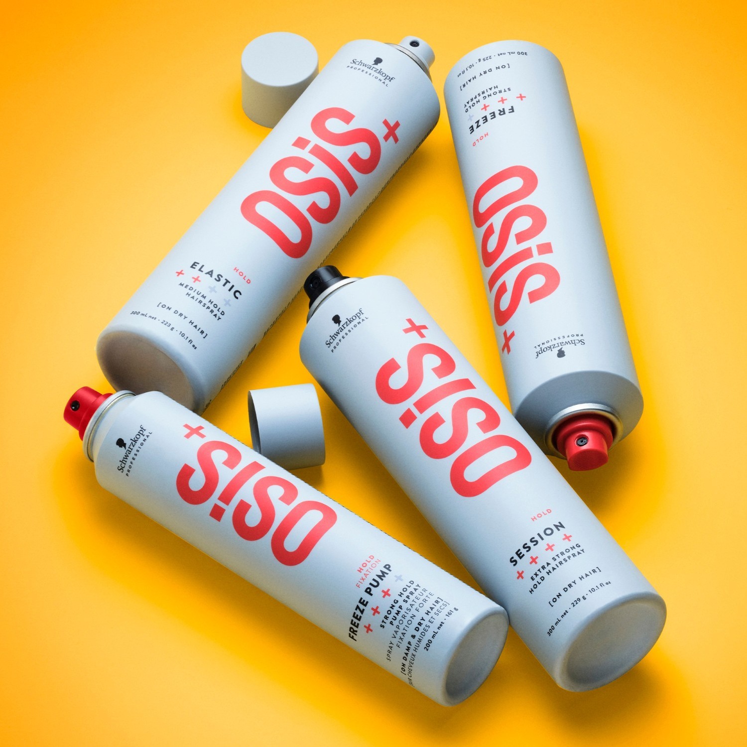 Schwarzkopf Professional OSiS+ Hold Elastic plaukų lakas, 300 ml