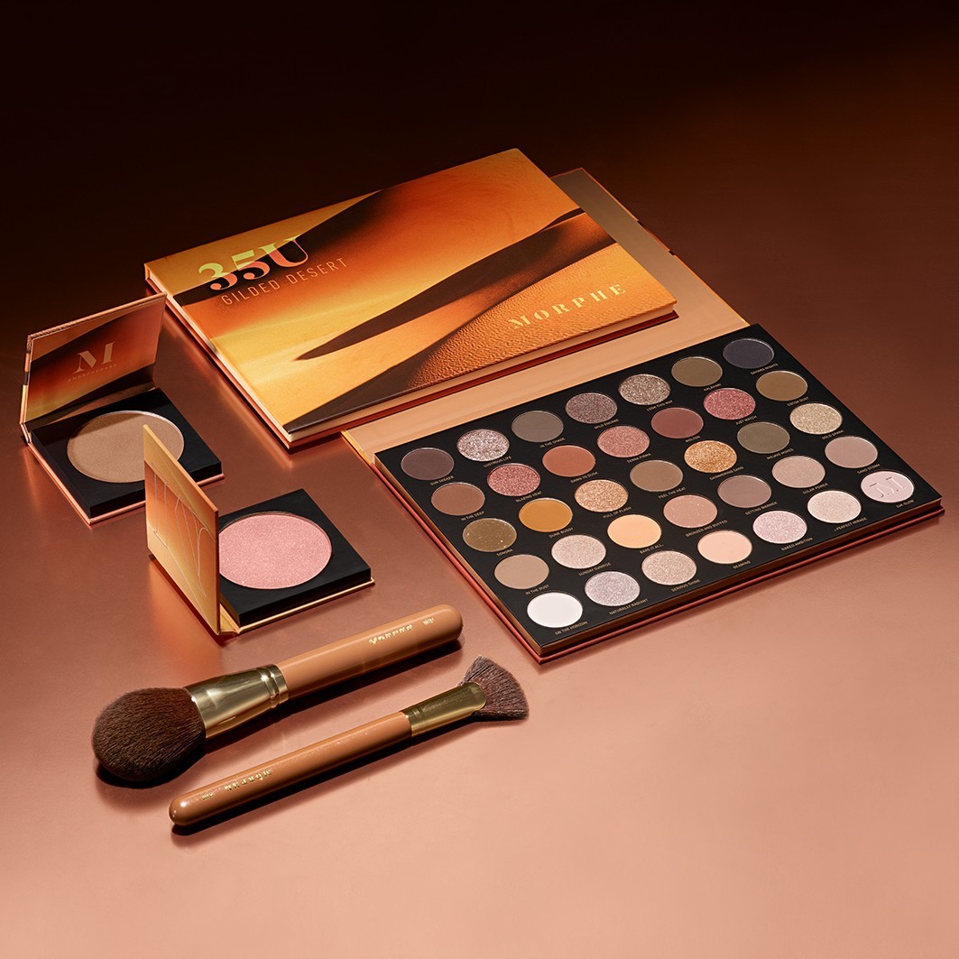 Morphe paleta sjenila za oči „Gilded Desert Collection 35U Gilded Desert Artistry“ – 54,5 g