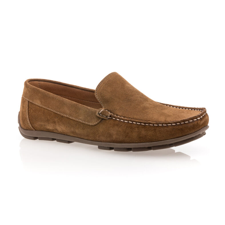 Brune loafers/bådsko til mænd
