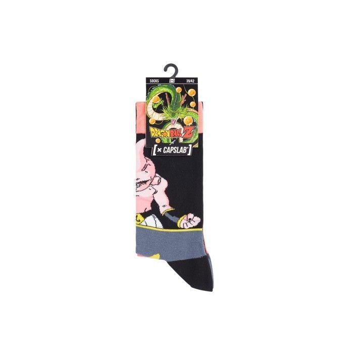 [ X ] CAPSLAB Men's DRAGON BALL Z Socks, Novelty Men's Socks, Authentic and Original - Pink