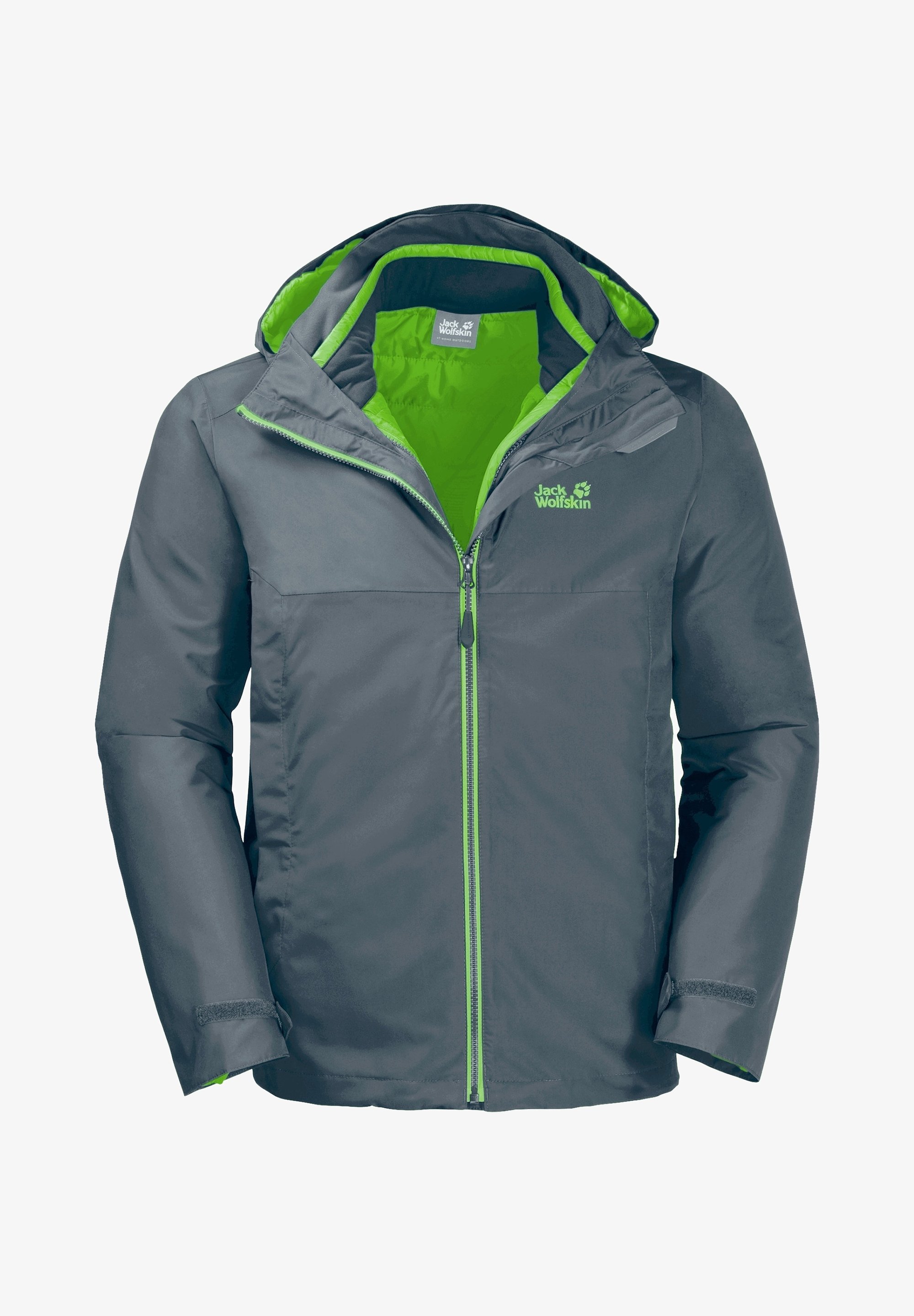 Jack Wolfskin winterjas - donkergrijs