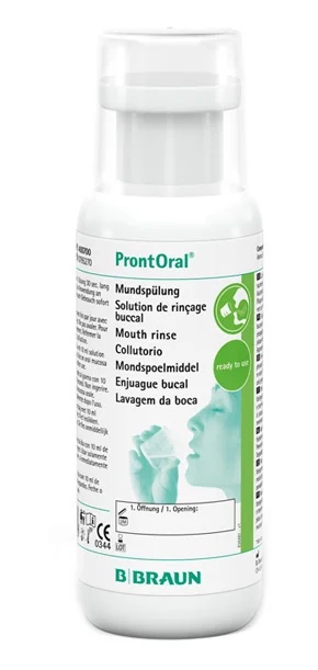 Solución Prontoral para la cavidad bucal