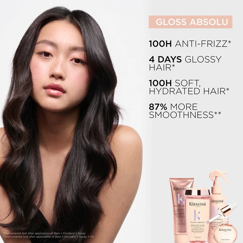 Kérastase Gloss Absolu Glaze Drops - Óleo capilar nutritivo antifrizz