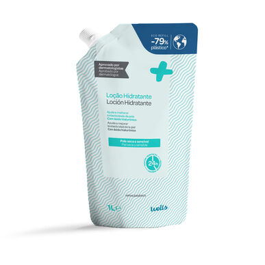 Wells Vartalon kosteusvoide kuivalle iholle täyttöpakkaus 1000 ml 1000 ml