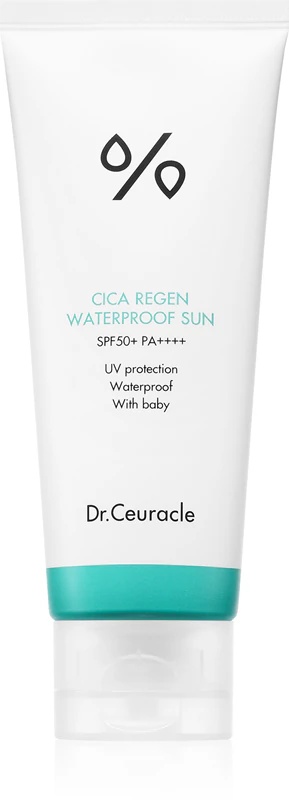 Dr.Ceuracle Cica Regen водоотпорна крема за сунчање за лице SPF 50+