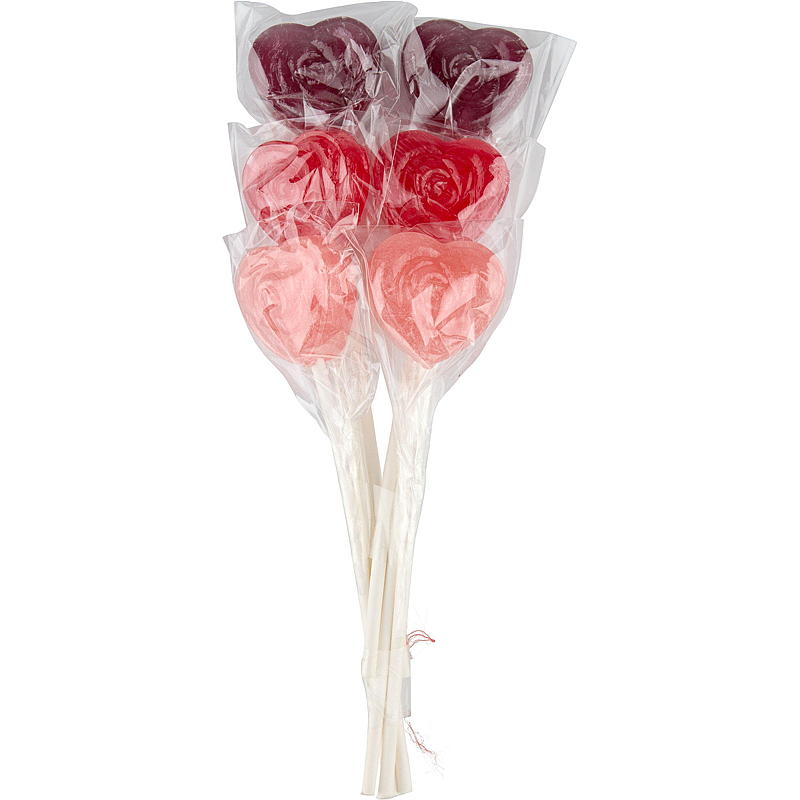 KnallGodt Love 6 st, 10 g, Blomhjärta