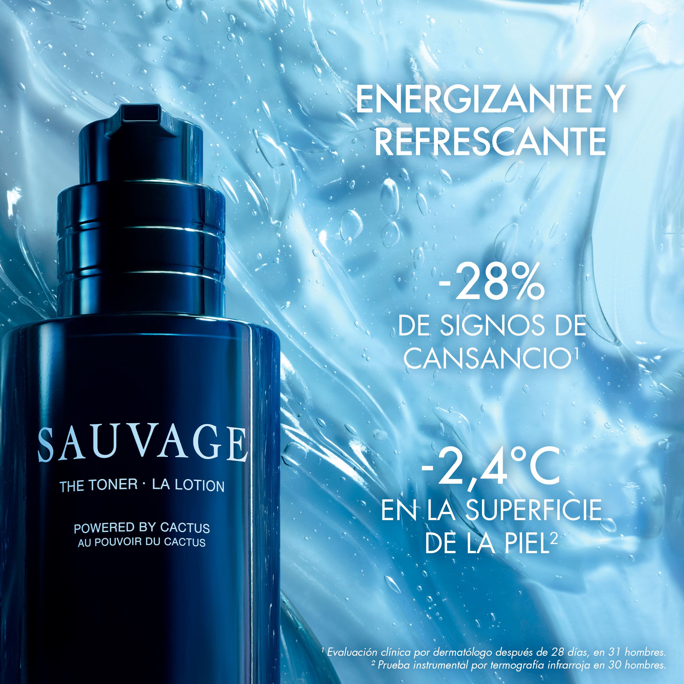 Sauvage tonirni losjon za obraz Parfumi za moške