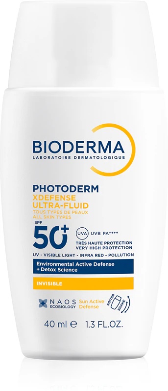 Биодерма Фотодерм XДефенсе невидљиви флуид са заштитним фактором SPF 50+