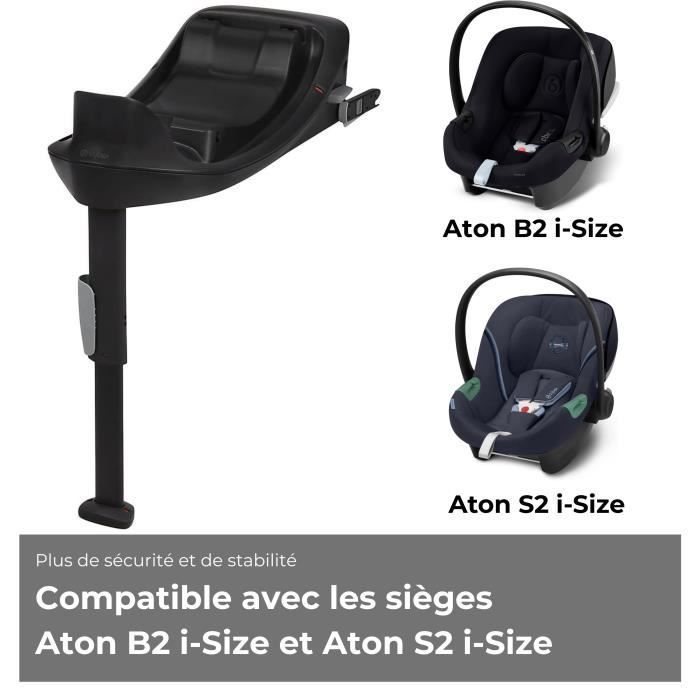 Base One isofix Cbx de Cybex, compatible con las sillas de coche Aton S2 i-size y Aton B2 i-size - Negro