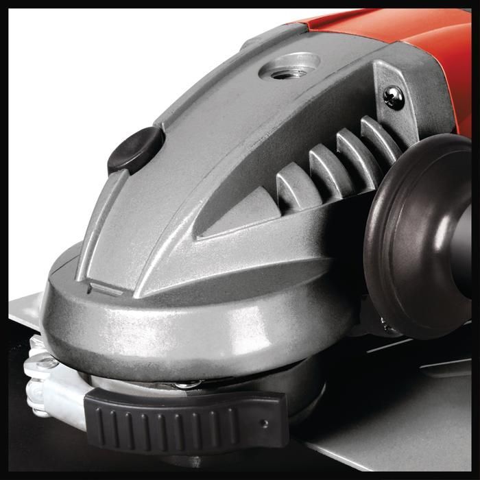 Amoladora angular Einhell TE-AG 230/2000 Ø230 mm (2000 W, protector, mango ergonómico). Se suministra con un mango adicional.