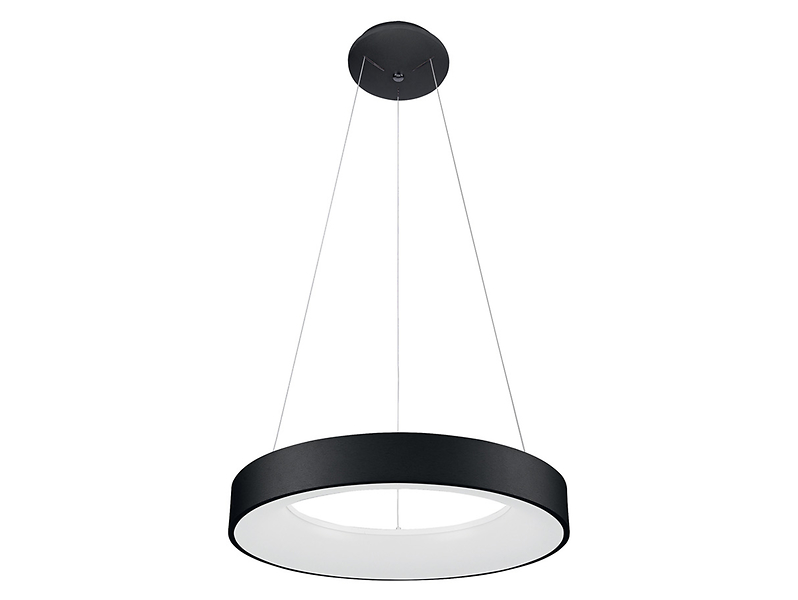 Lampa wisząca Giulia LED metalowa czarna