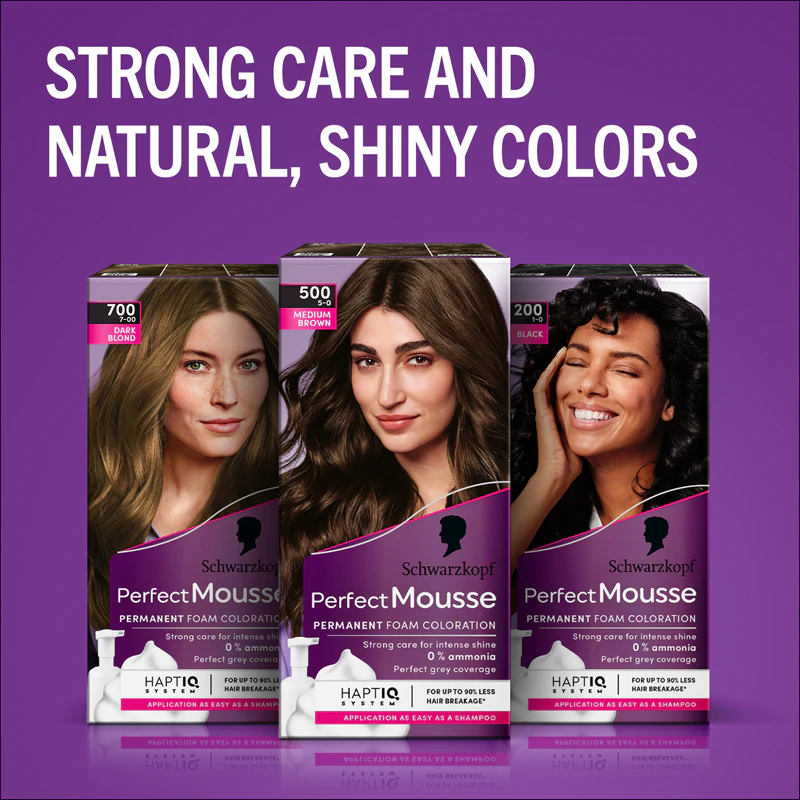 Schwarzkopf Perfect Mousse permanente haarkleuring