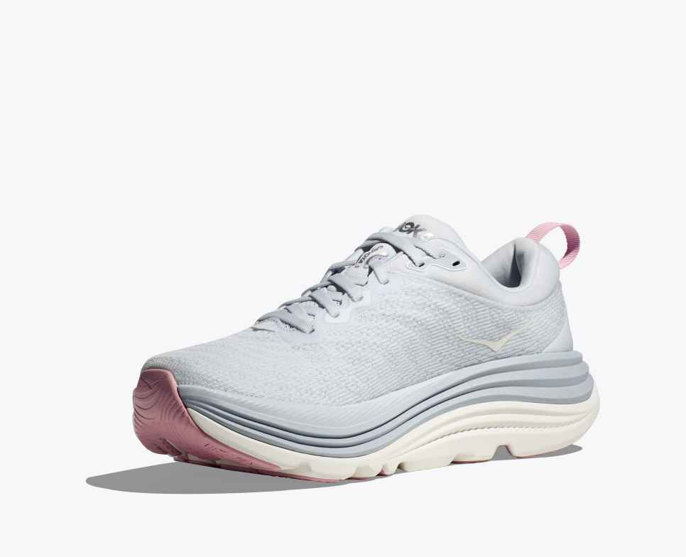HOKA Gaviota 5 Gelo Marinho / Crepúsculo Rosa