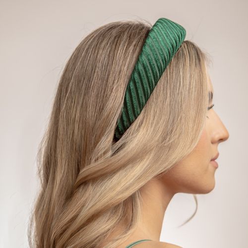 Oh My Hair трака за главу са зеленим рељефом Пресе за косу и додаци